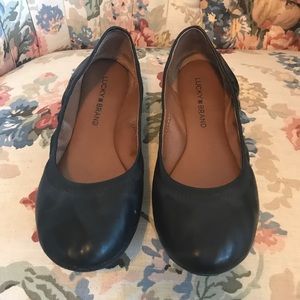 Lucky Brand Black Flats